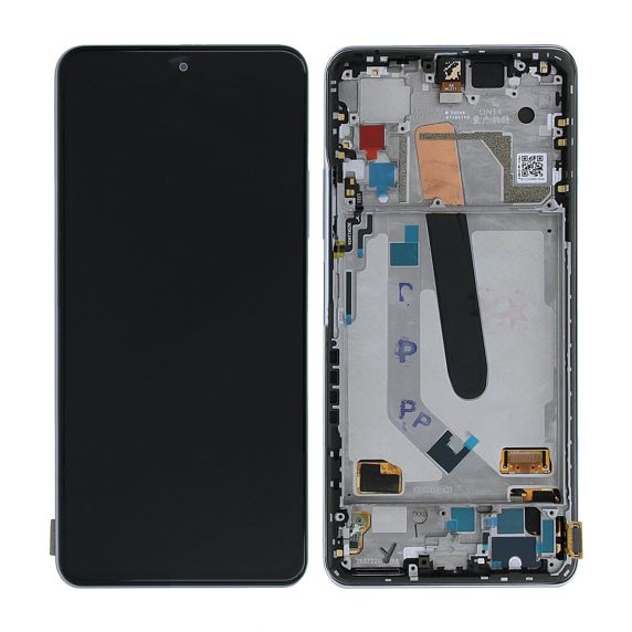 Xiaomi POCO F3 (2021) Skärm med LCD Display Original - Vit