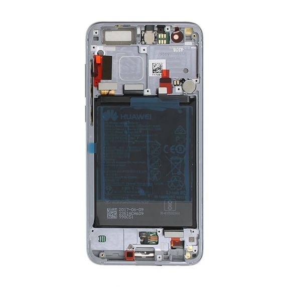 100% Original Huawei Honor 9 Display module frontcover + LCD + Digitizer + Battery grey