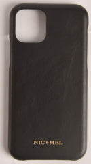 ALFRED Phone Case Black Leather iPhone 6/6s/7/8/SE (2020)